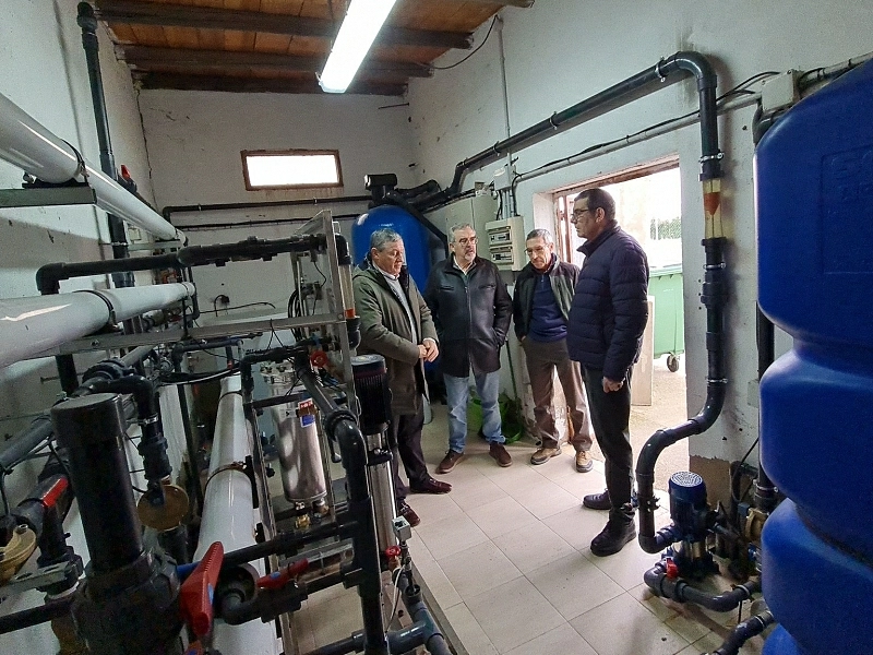 Los vecinos de Villárdiga disfrutan ya de una ETAP más eficiente que garantiza el suministro de agua potable a menor coste.