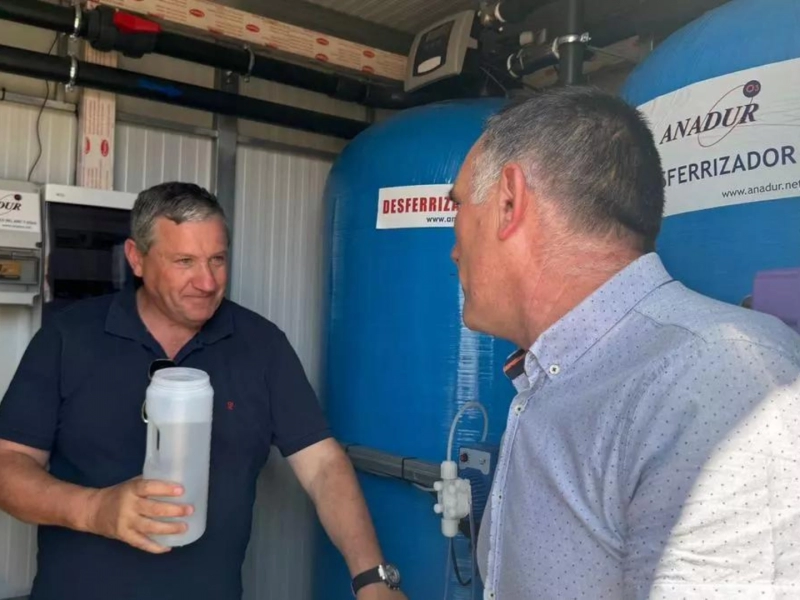 Vegalatrave asegura el suministro de agua libre de hierro y manganeso con una nueva ETAP