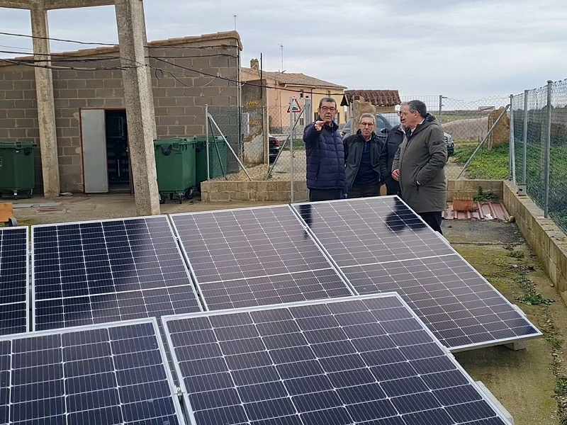 Los vecinos de Villárdiga disfrutan ya de una ETAP más eficiente que garantiza el suministro de agua potable a menor coste.