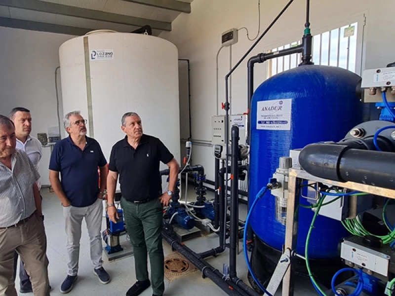 Nueva estación de tratamiento en Almaraz de Duero: fin a los problemas de arsénico y turbidez en el agua.