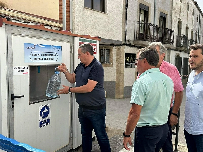 Anadur en Bermillo de Sayago  donde se ha instalado la primera planta potabilizadora portátil