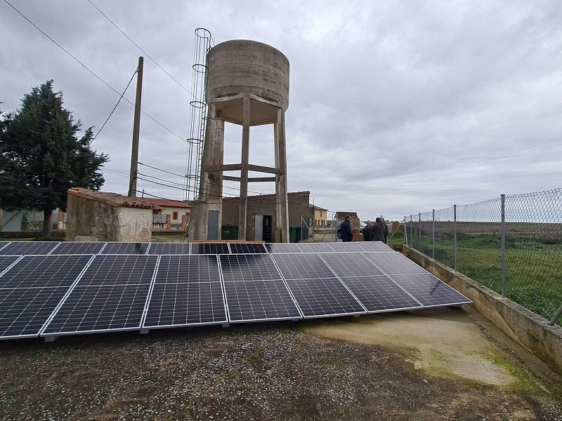 Los vecinos de Villárdiga disfrutan ya de una ETAP más eficiente que garantiza el suministro de agua potable a menor coste.